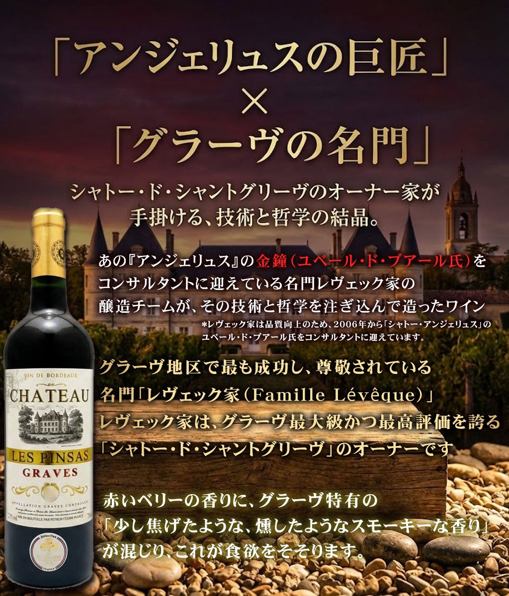 超＞おすすめ！ 希少グラーヴ赤ワイン入り ボルドーの巨人、パルメ共同